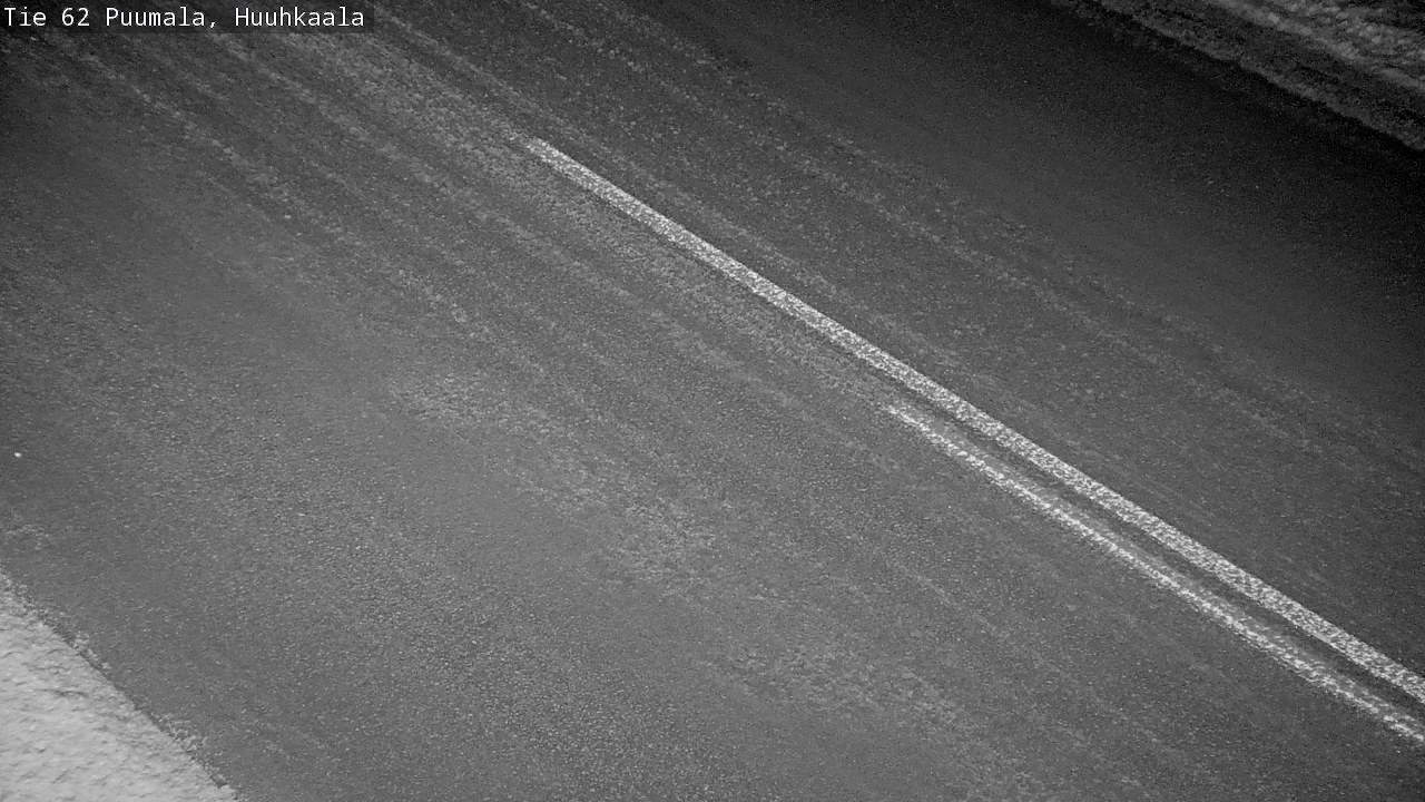 Weather Camera Image Väg 62 Puumala, Huuhkaala, Puumala, Etelä-Savo