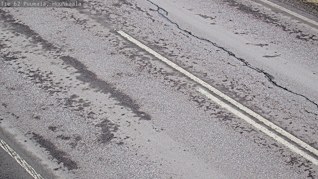 Weather Camera Image Väg 62 Puumala, Huuhkaala, Puumala, Etelä-Savo