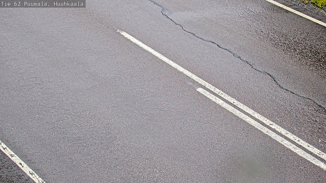Weather Camera Image Väg 62 Puumala, Huuhkaala, Puumala, Etelä-Savo
