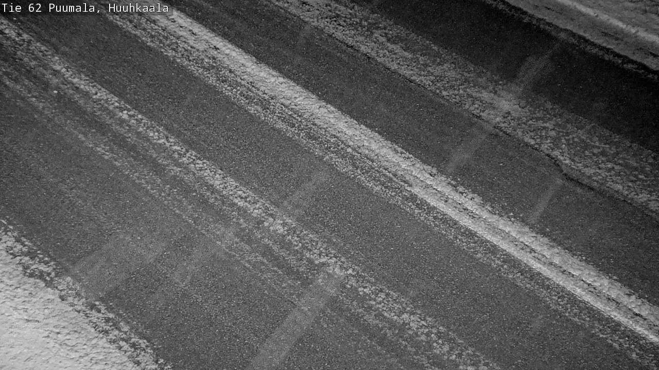Weather Camera Image Väg 62 Puumala, Huuhkaala, Puumala, Etelä-Savo