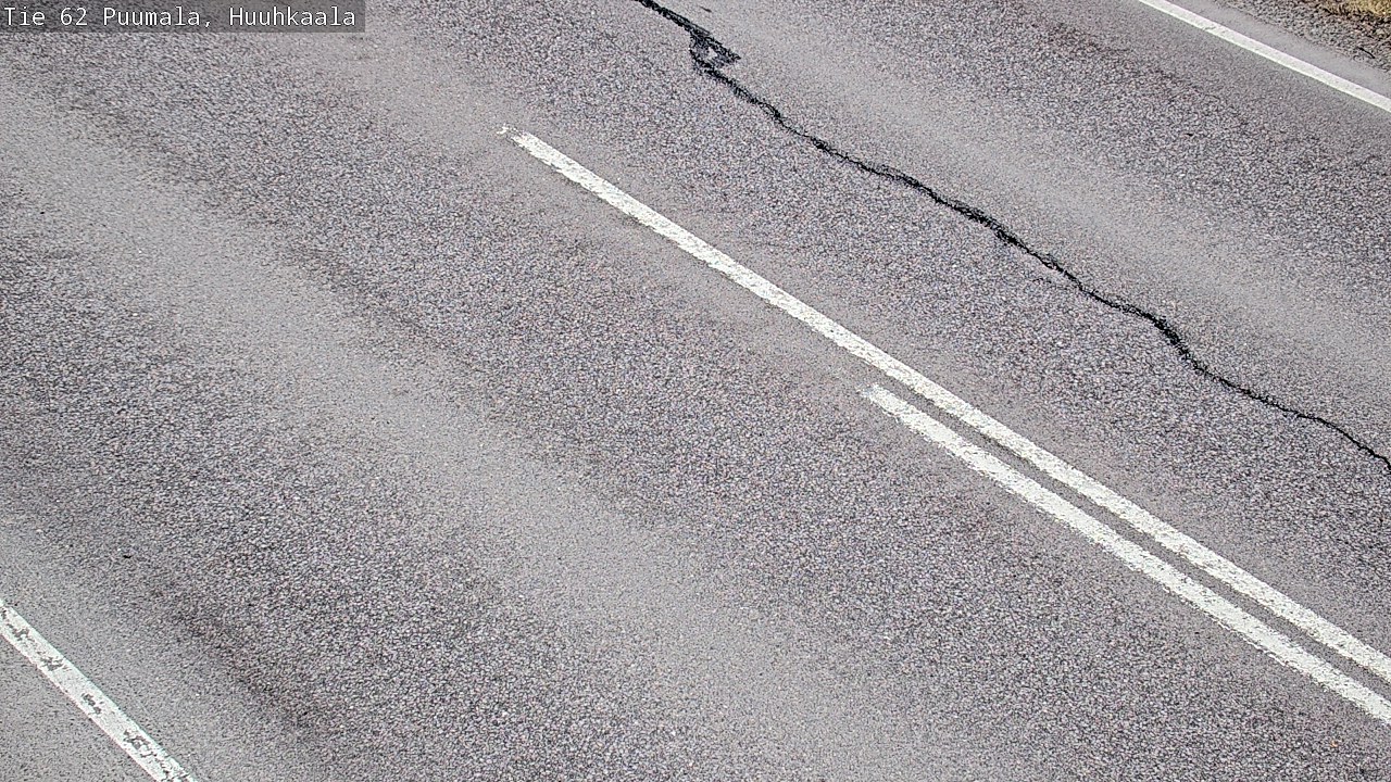 Weather Camera Image Väg 62 Puumala, Huuhkaala, Puumala, Etelä-Savo