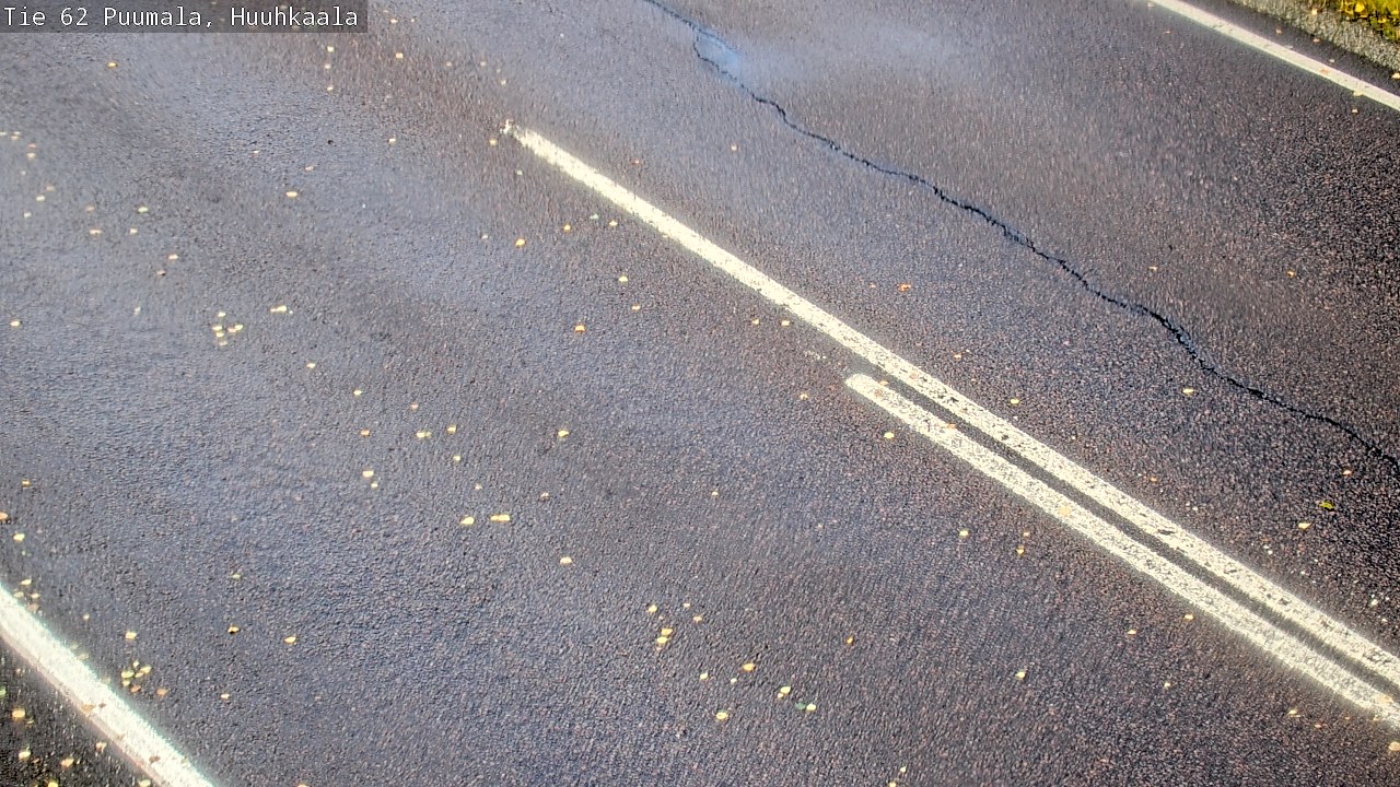 Weather Camera Image Väg 62 Puumala, Huuhkaala, Puumala, Etelä-Savo