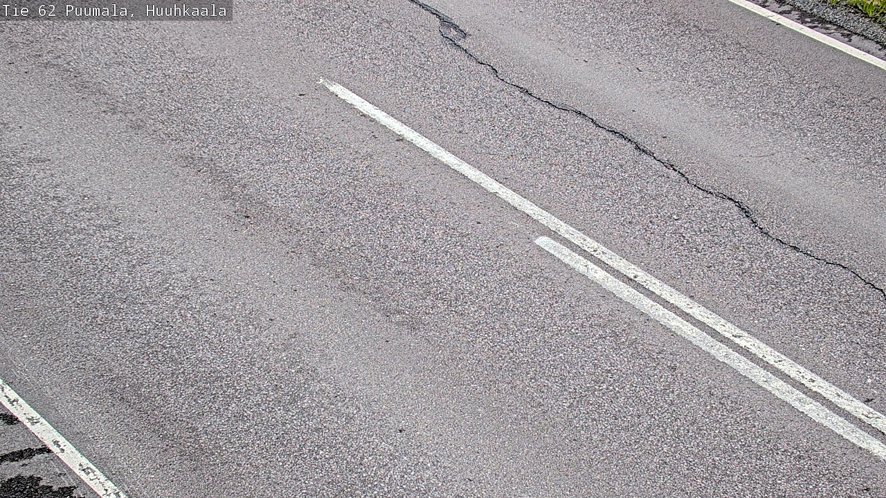 Weather Camera Image Road 62 Puumala, Huuhkaala, Puumala, Etelä-Savo
