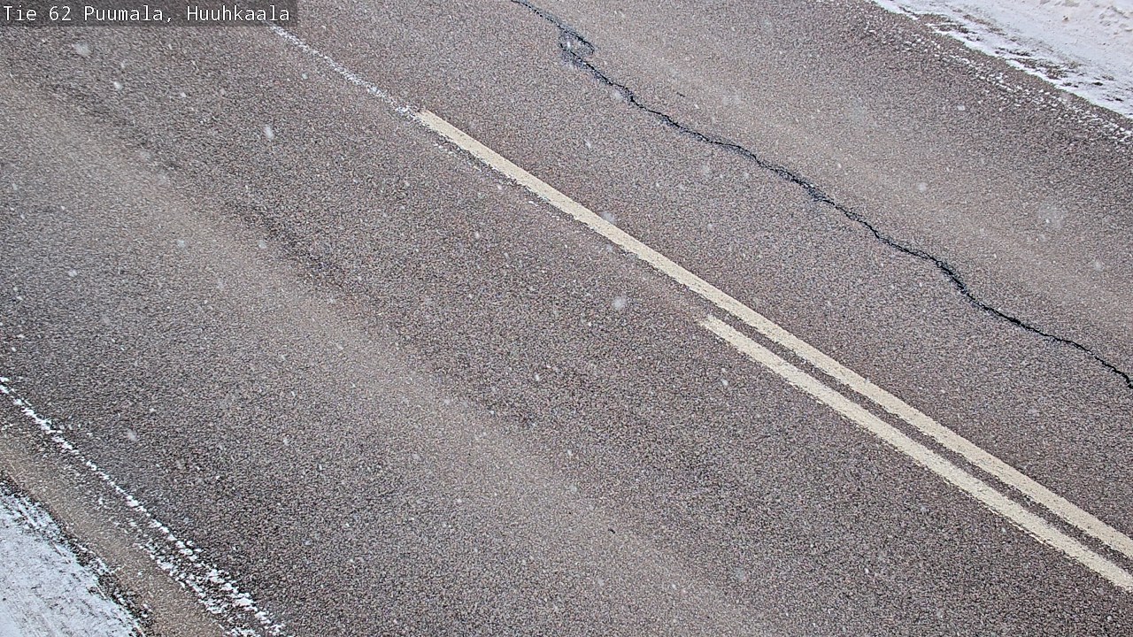 Weather Camera Image Väg 62 Puumala, Huuhkaala, Puumala, Etelä-Savo