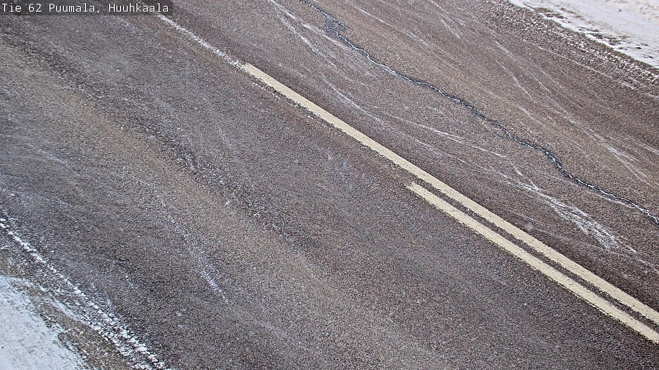 Weather Camera Image Väg 62 Puumala, Huuhkaala, Puumala, Etelä-Savo
