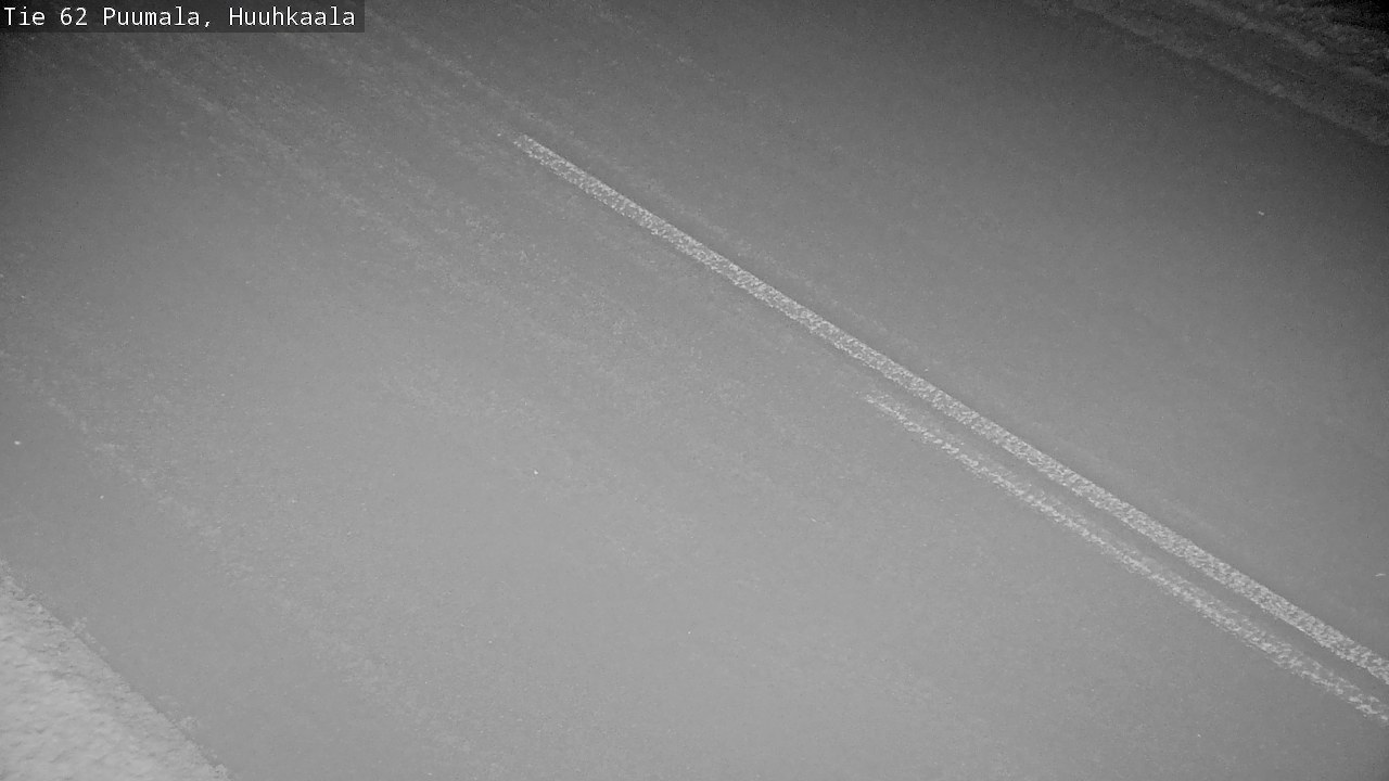 Weather Camera Image Väg 62 Puumala, Huuhkaala, Puumala, Etelä-Savo