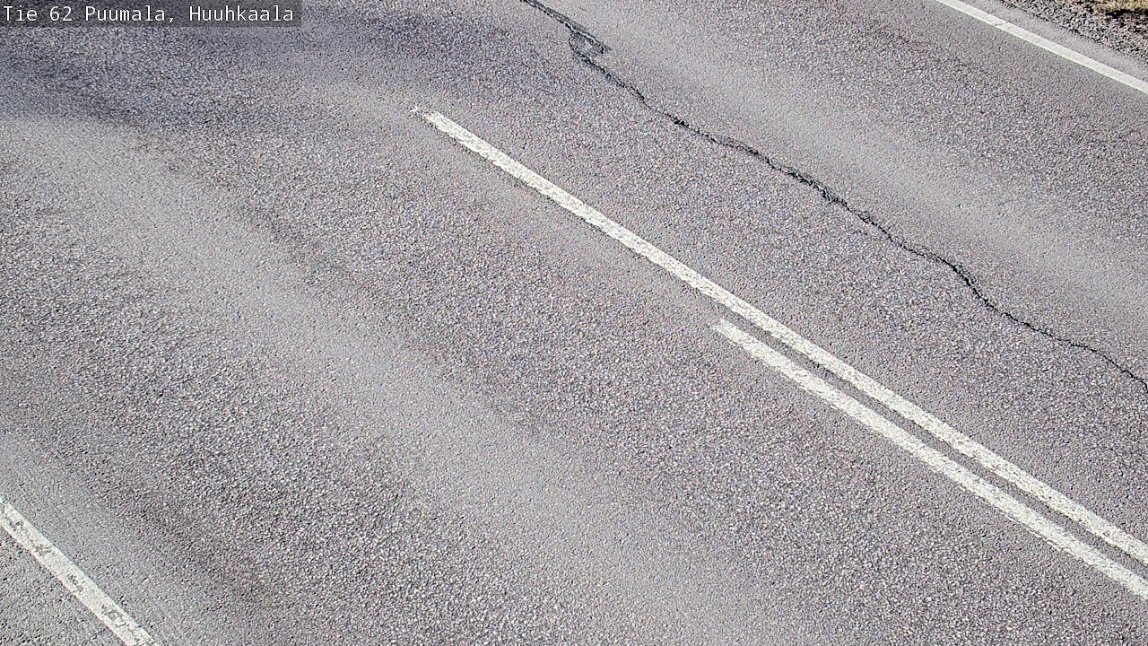 Weather Camera Image Väg 62 Puumala, Huuhkaala, Puumala, Etelä-Savo