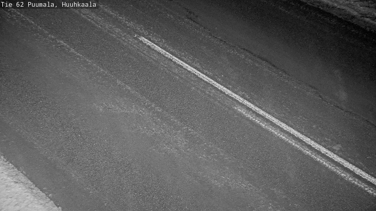 Weather Camera Image Väg 62 Puumala, Huuhkaala, Puumala, Etelä-Savo