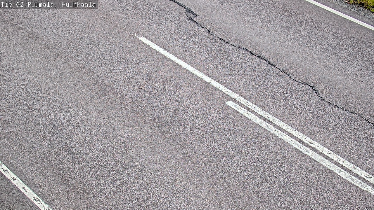 Weather Camera Image Road 62 Puumala, Huuhkaala, Puumala, Etelä-Savo