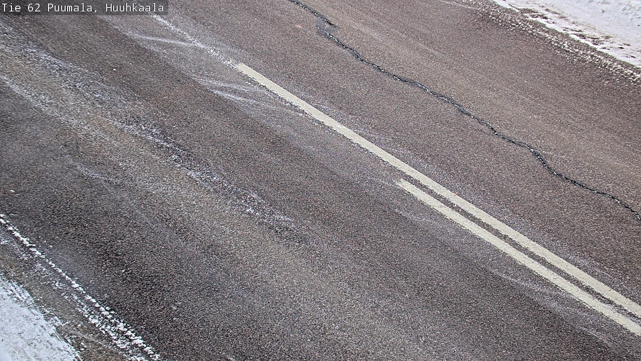 Weather Camera Image Väg 62 Puumala, Huuhkaala, Puumala, Etelä-Savo