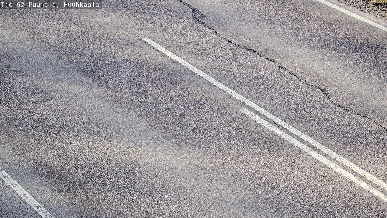 Weather Camera Image Väg 62 Puumala, Huuhkaala, Puumala, Etelä-Savo