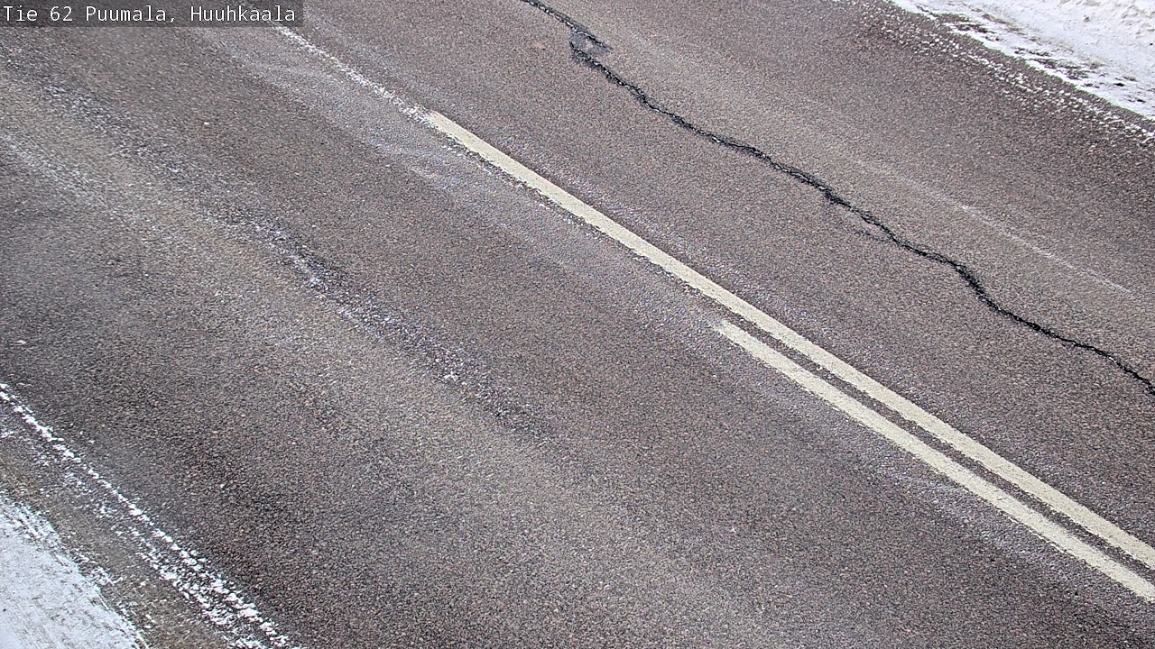 Weather Camera Image Väg 62 Puumala, Huuhkaala, Puumala, Etelä-Savo