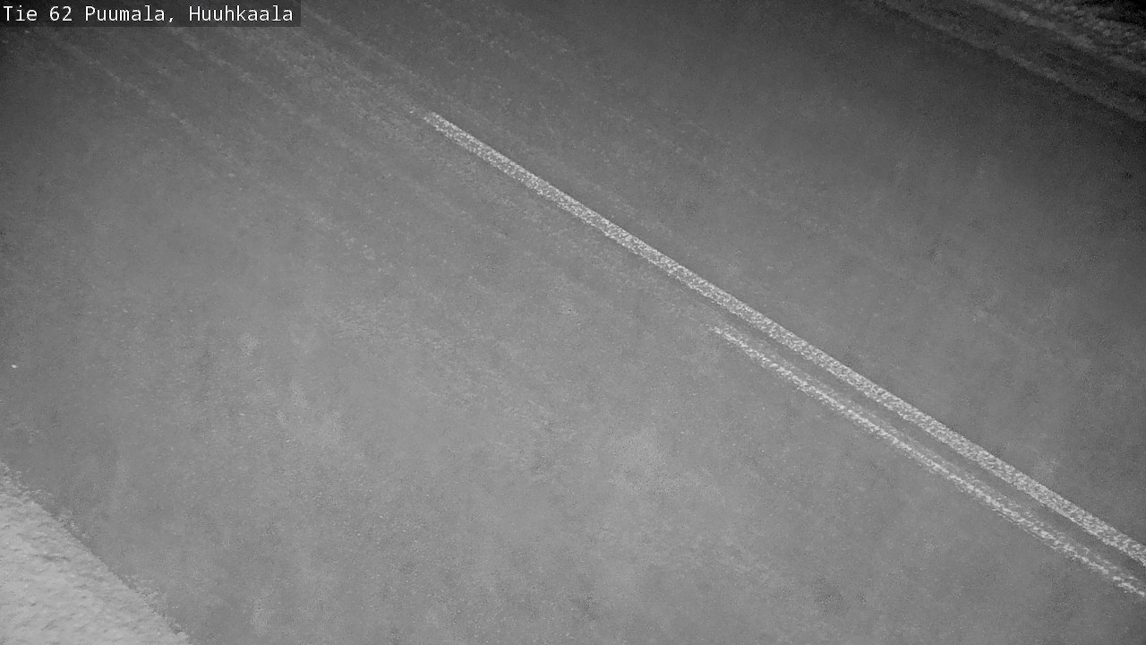 Weather Camera Image Väg 62 Puumala, Huuhkaala, Puumala, Etelä-Savo
