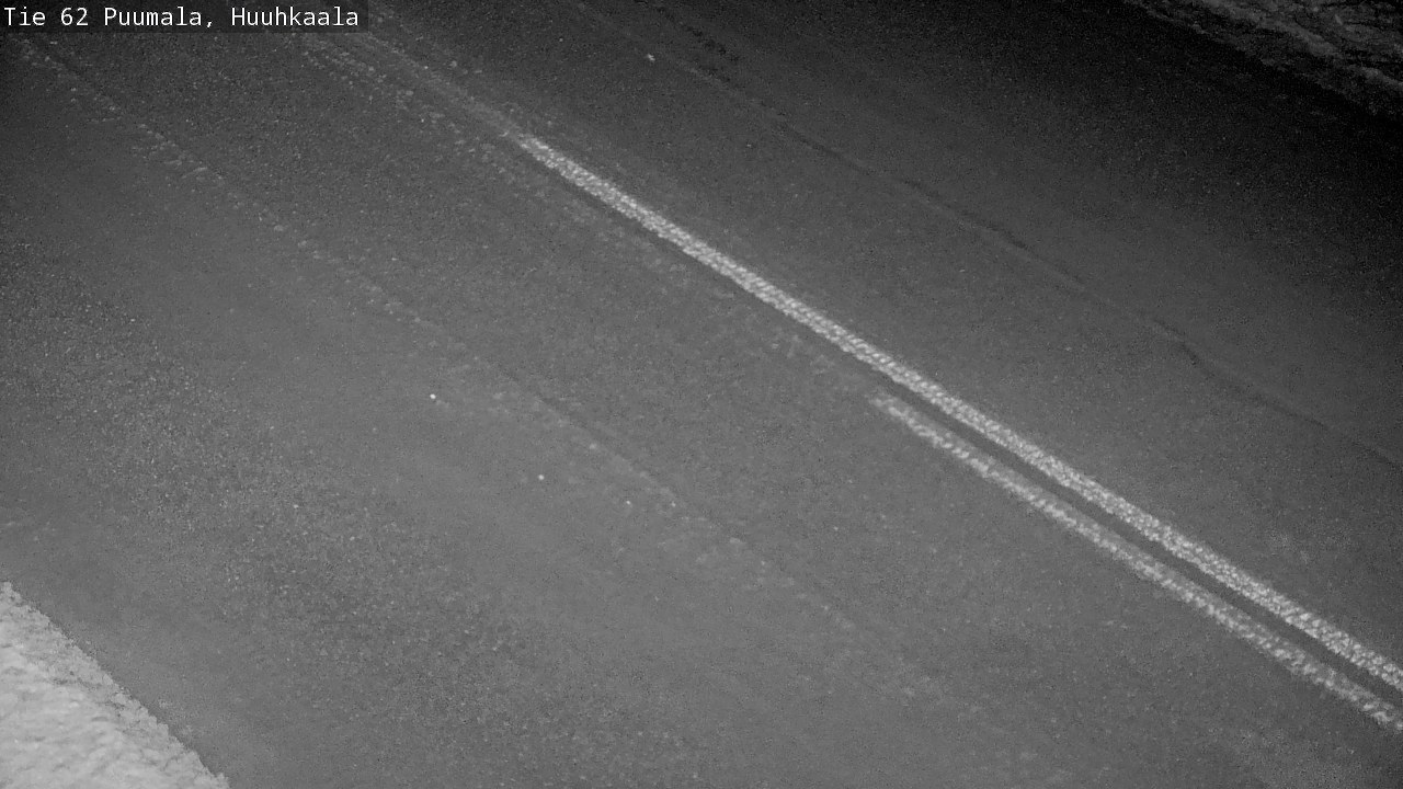 Weather Camera Image Väg 62 Puumala, Huuhkaala, Puumala, Etelä-Savo