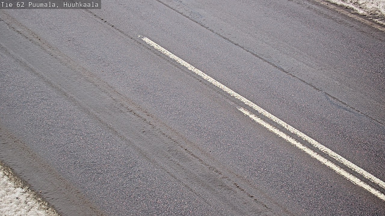 Weather Camera Image Väg 62 Puumala, Huuhkaala, Puumala, Etelä-Savo