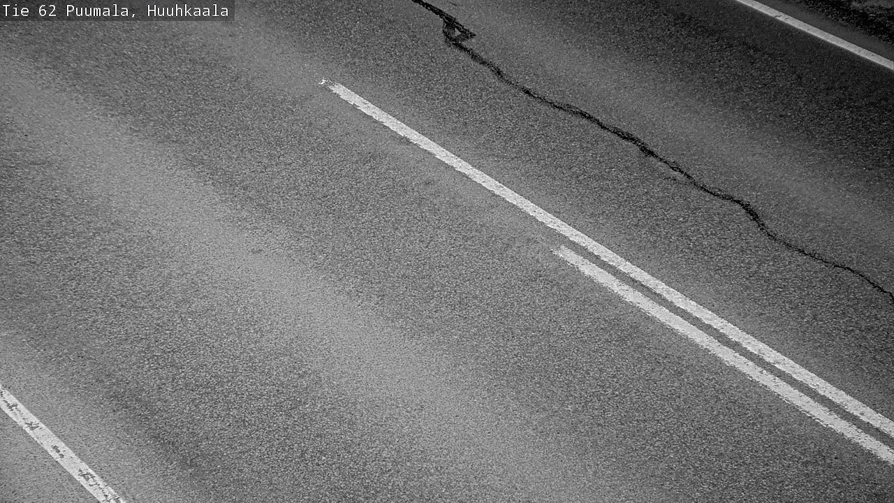 Weather Camera Image Väg 62 Puumala, Huuhkaala, Puumala, Etelä-Savo