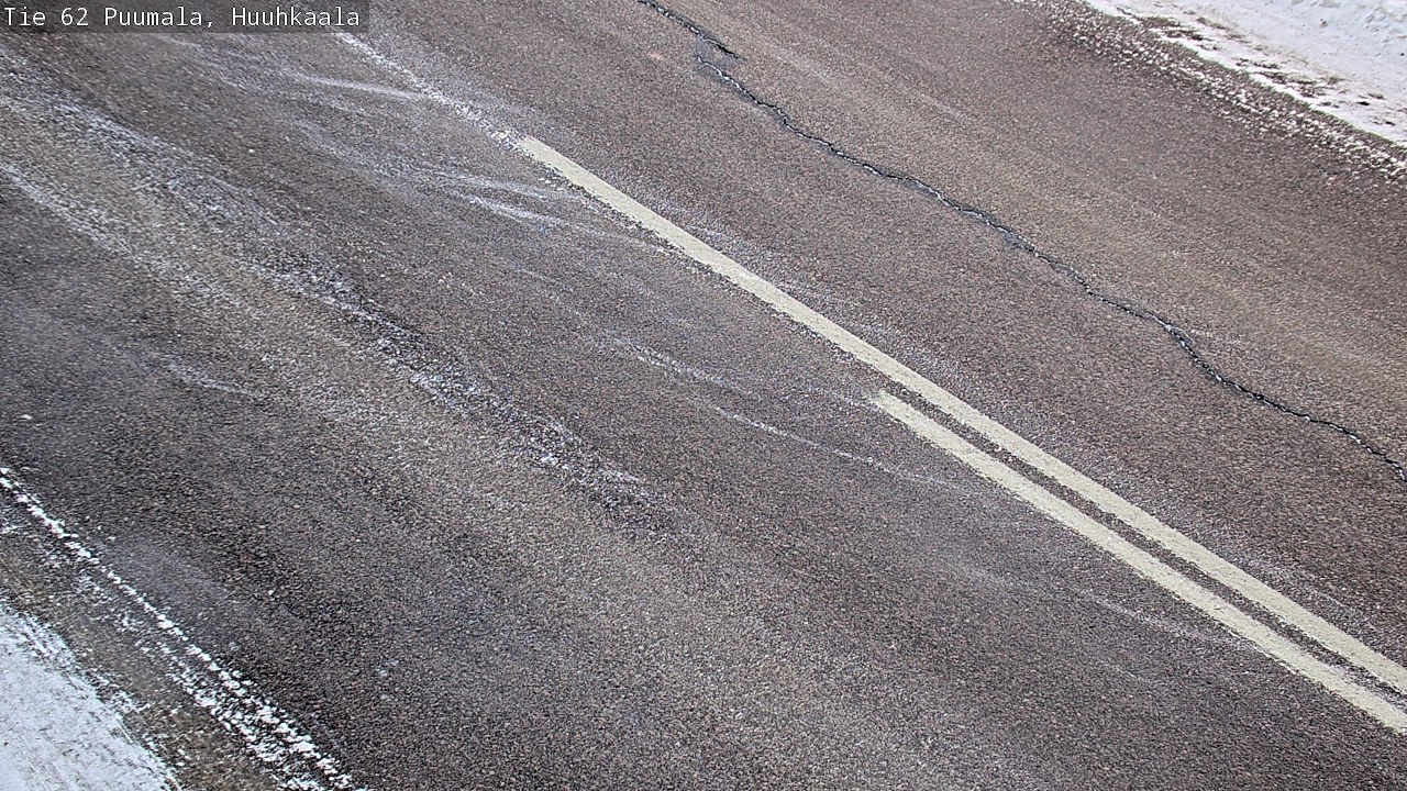 Weather Camera Image Väg 62 Puumala, Huuhkaala, Puumala, Etelä-Savo