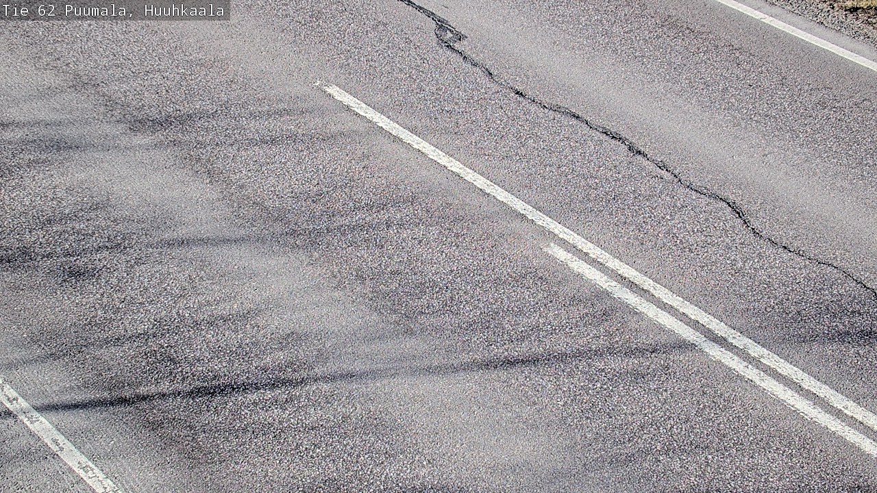 Weather Camera Image Väg 62 Puumala, Huuhkaala, Puumala, Etelä-Savo