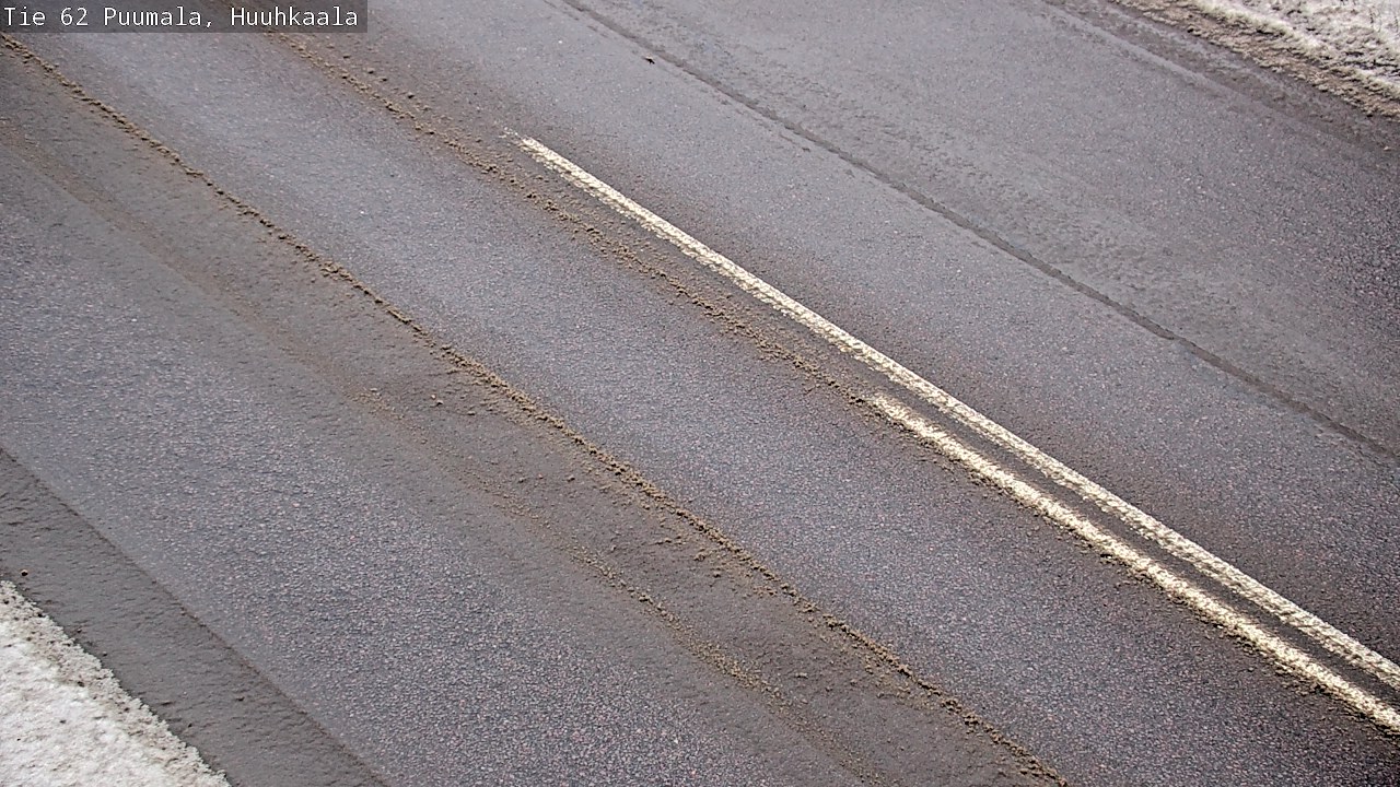 Weather Camera Image Väg 62 Puumala, Huuhkaala, Puumala, Etelä-Savo