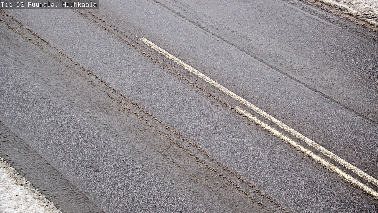 Weather Camera Image Väg 62 Puumala, Huuhkaala, Puumala, Etelä-Savo