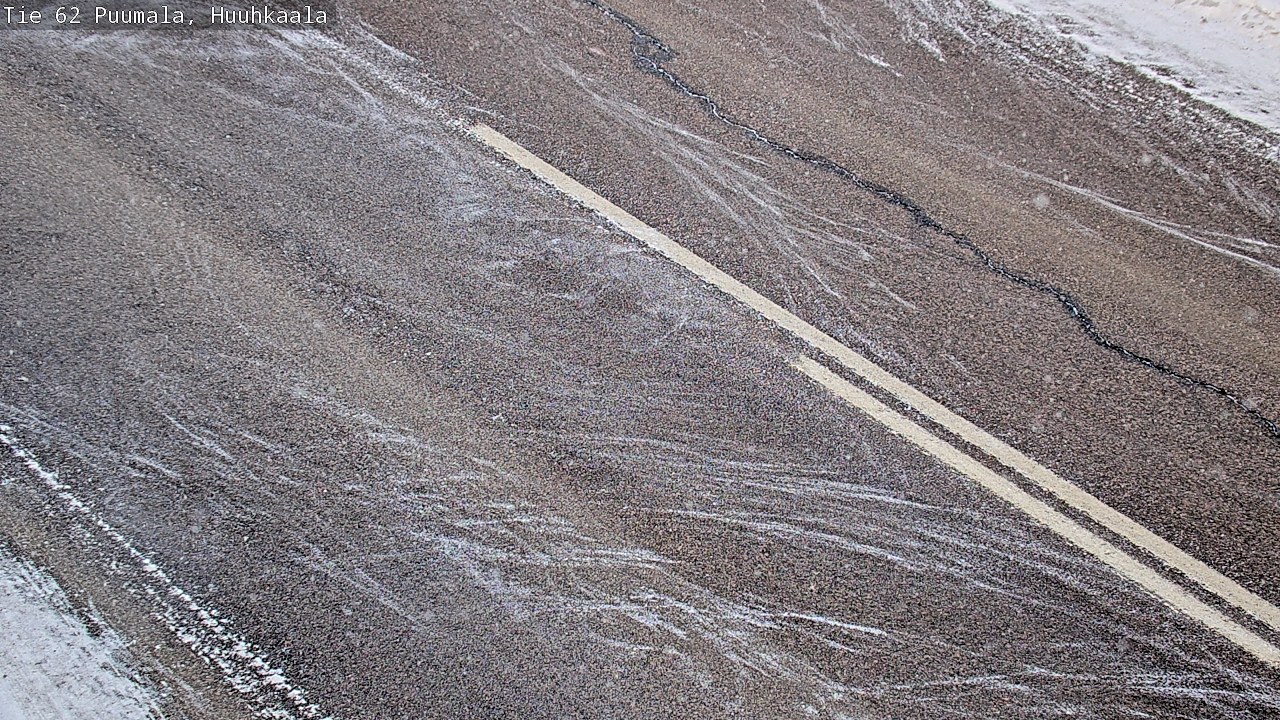 Weather Camera Image Väg 62 Puumala, Huuhkaala, Puumala, Etelä-Savo