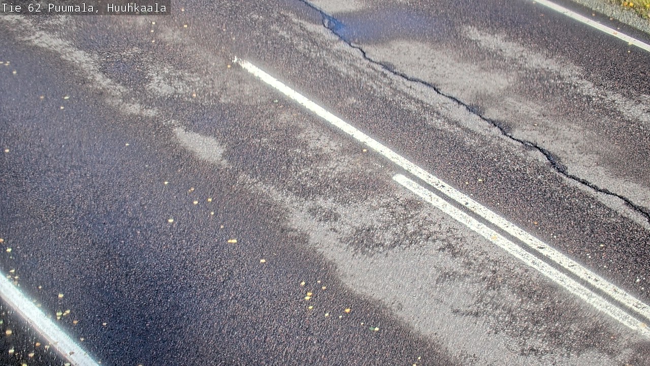 Weather Camera Image Väg 62 Puumala, Huuhkaala, Puumala, Etelä-Savo