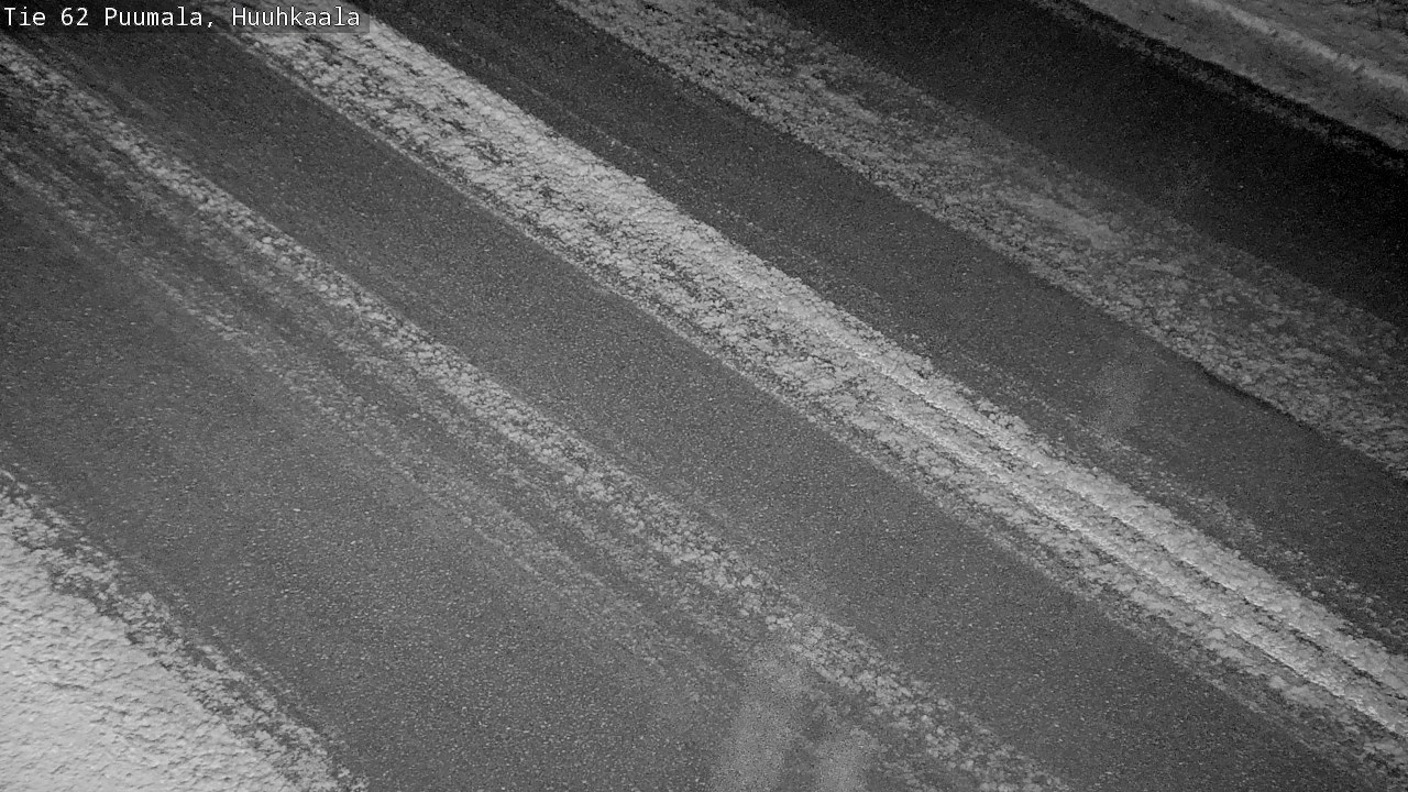 Weather Camera Image Väg 62 Puumala, Huuhkaala, Puumala, Etelä-Savo