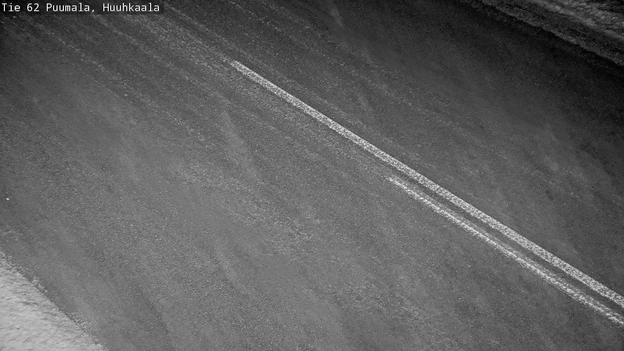 Weather Camera Image Väg 62 Puumala, Huuhkaala, Puumala, Etelä-Savo