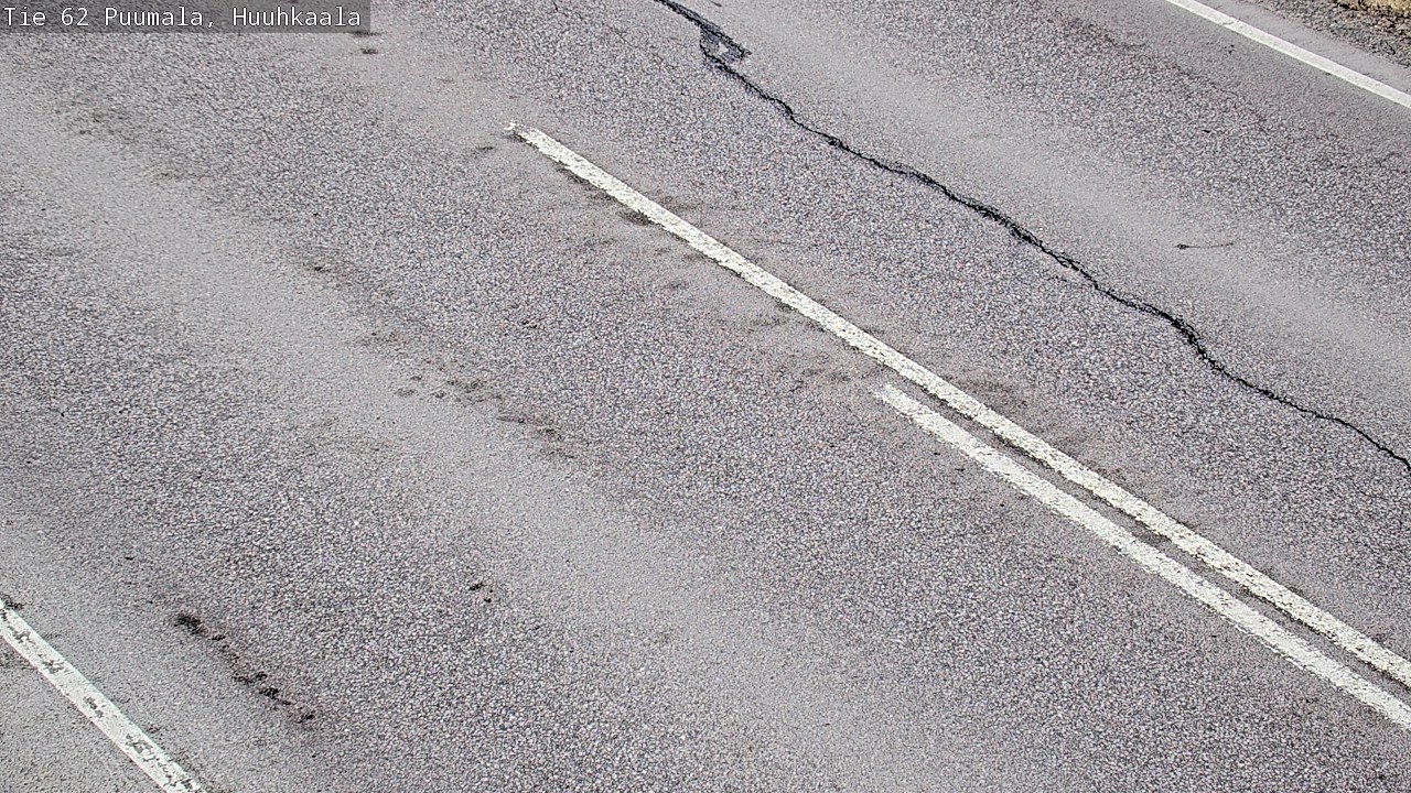 Weather Camera Image Väg 62 Puumala, Huuhkaala, Puumala, Etelä-Savo