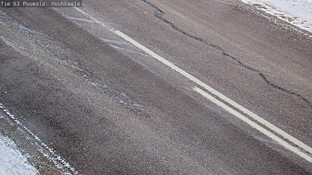Weather Camera Image Väg 62 Puumala, Huuhkaala, Puumala, Etelä-Savo