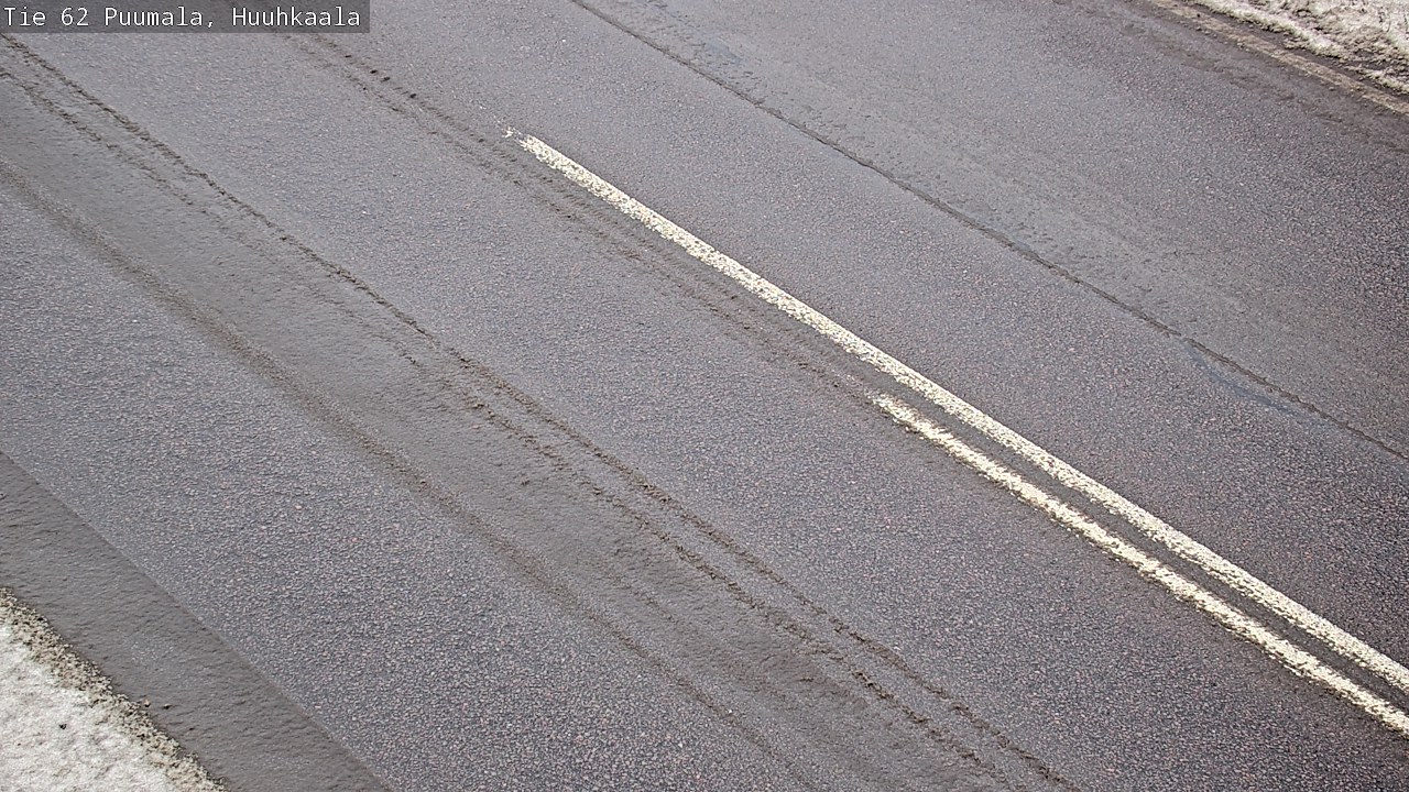 Weather Camera Image Väg 62 Puumala, Huuhkaala, Puumala, Etelä-Savo