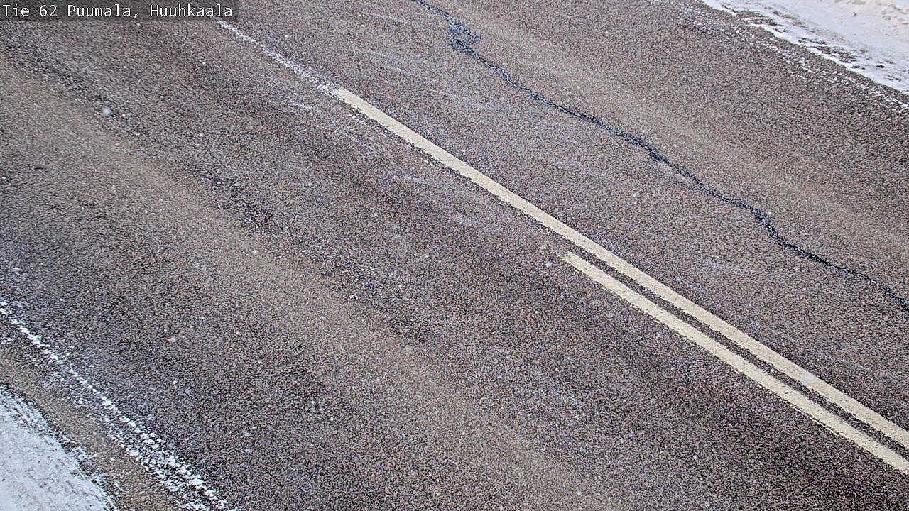 Weather Camera Image Väg 62 Puumala, Huuhkaala, Puumala, Etelä-Savo