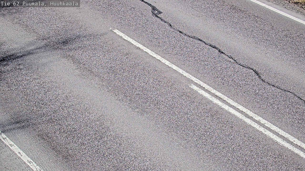 Weather Camera Image Väg 62 Puumala, Huuhkaala, Puumala, Etelä-Savo