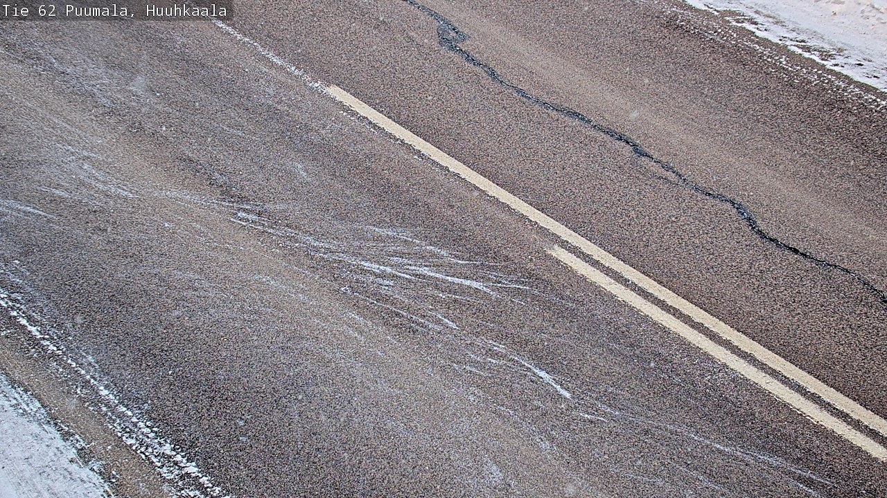 Weather Camera Image Väg 62 Puumala, Huuhkaala, Puumala, Etelä-Savo