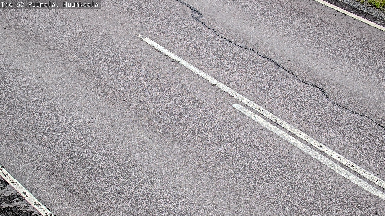 Weather Camera Image Road 62 Puumala, Huuhkaala, Puumala, Etelä-Savo