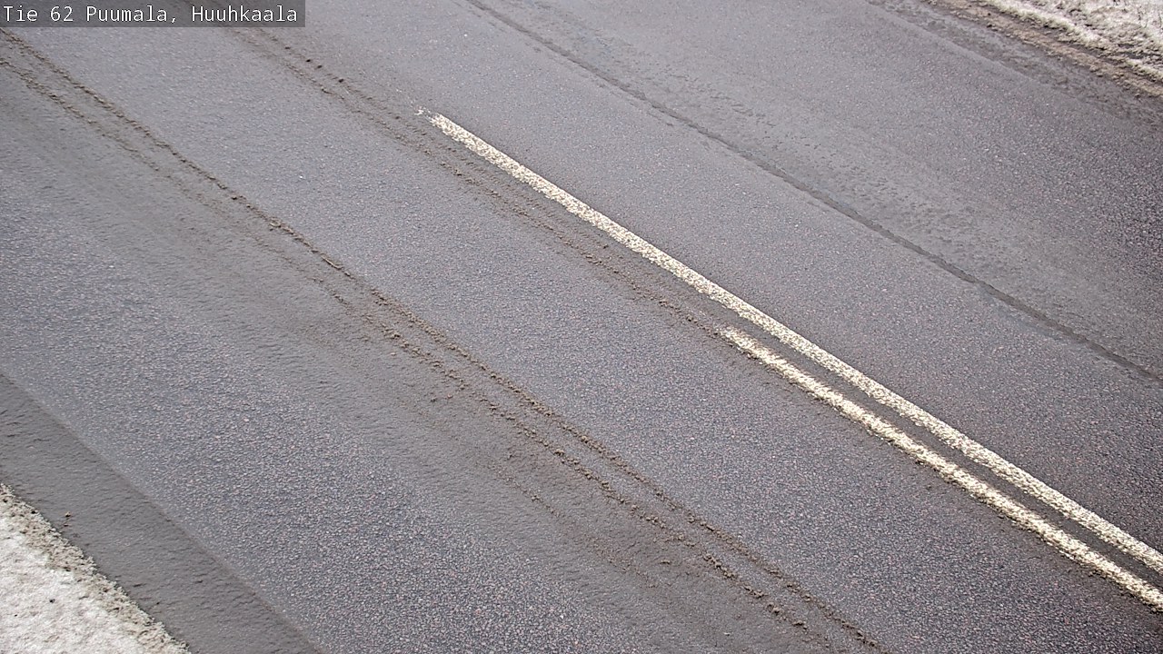 Weather Camera Image Väg 62 Puumala, Huuhkaala, Puumala, Etelä-Savo