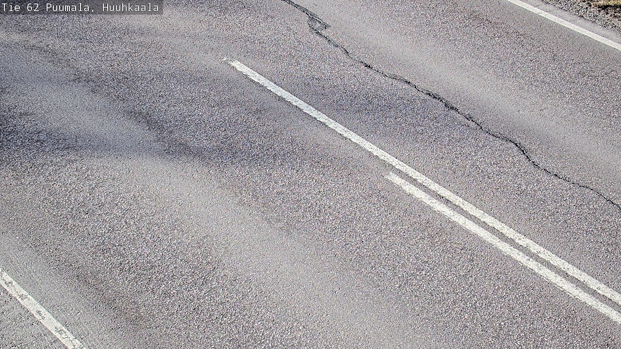 Weather Camera Image Väg 62 Puumala, Huuhkaala, Puumala, Etelä-Savo
