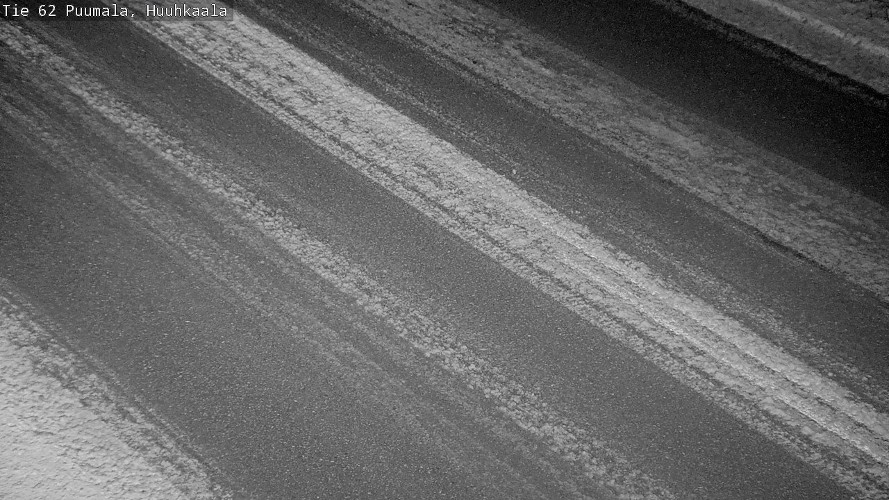 Weather Camera Image Väg 62 Puumala, Huuhkaala, Puumala, Etelä-Savo