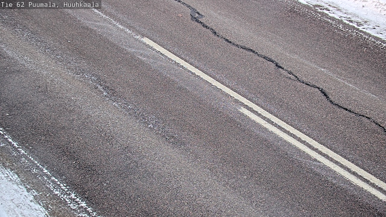 Weather Camera Image Väg 62 Puumala, Huuhkaala, Puumala, Etelä-Savo