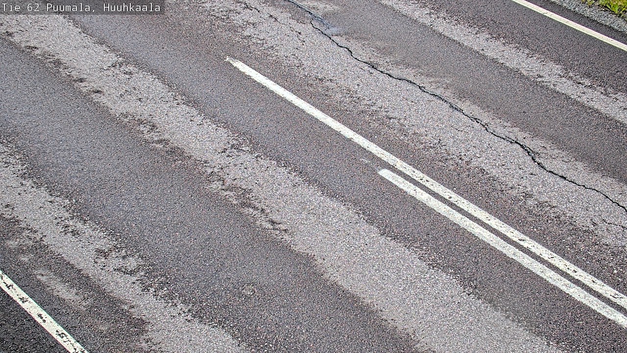 Weather Camera Image Väg 62 Puumala, Huuhkaala, Puumala, Etelä-Savo