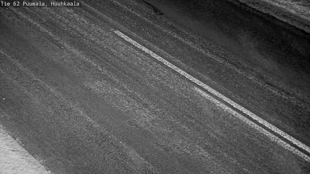 Weather Camera Image Väg 62 Puumala, Huuhkaala, Puumala, Etelä-Savo