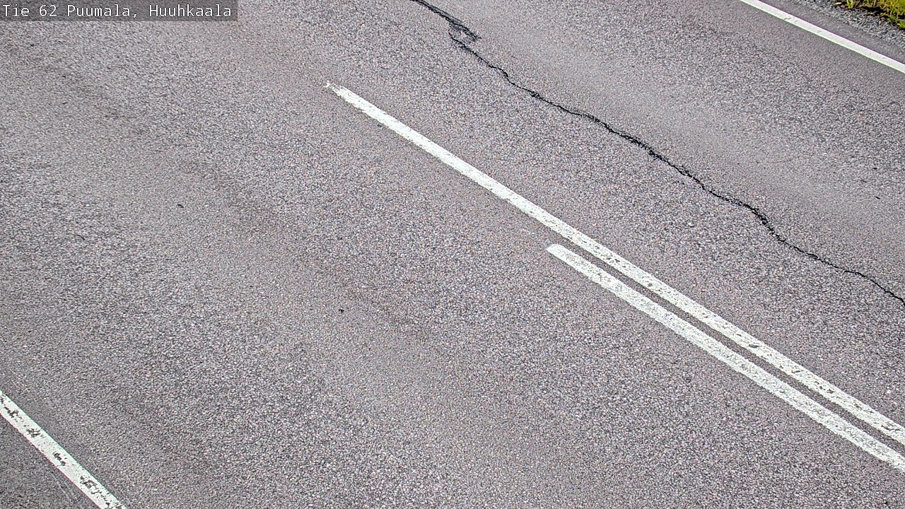 Weather Camera Image Road 62 Puumala, Huuhkaala, Puumala, Etelä-Savo