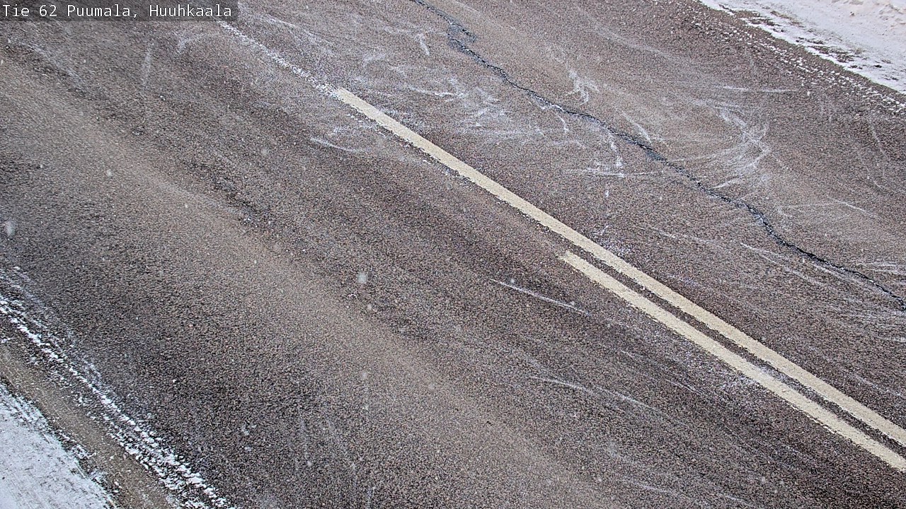 Weather Camera Image Väg 62 Puumala, Huuhkaala, Puumala, Etelä-Savo