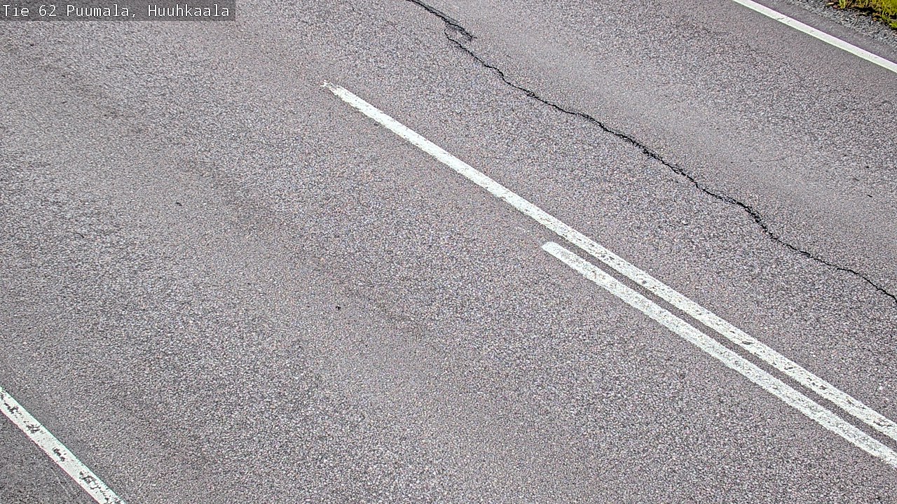 Weather Camera Image Road 62 Puumala, Huuhkaala, Puumala, Etelä-Savo