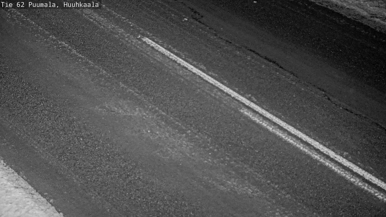 Weather Camera Image Väg 62 Puumala, Huuhkaala, Puumala, Etelä-Savo