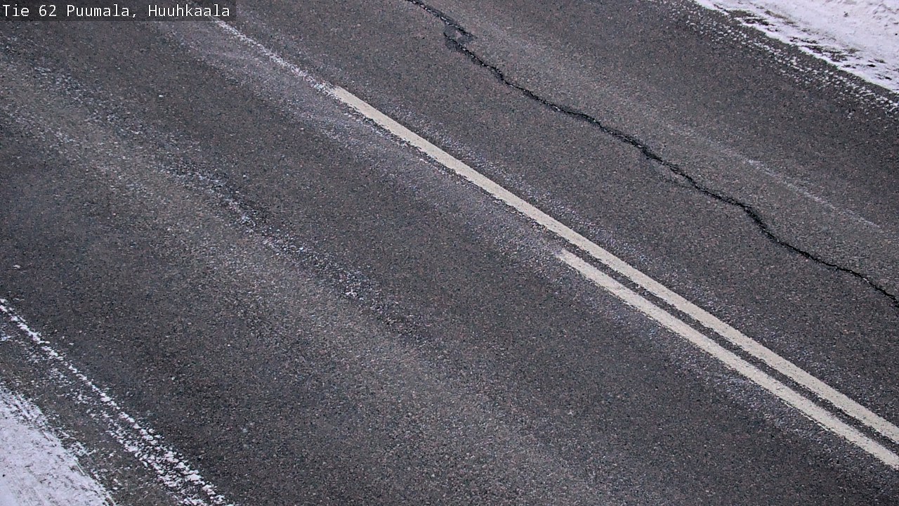Weather Camera Image Väg 62 Puumala, Huuhkaala, Puumala, Etelä-Savo