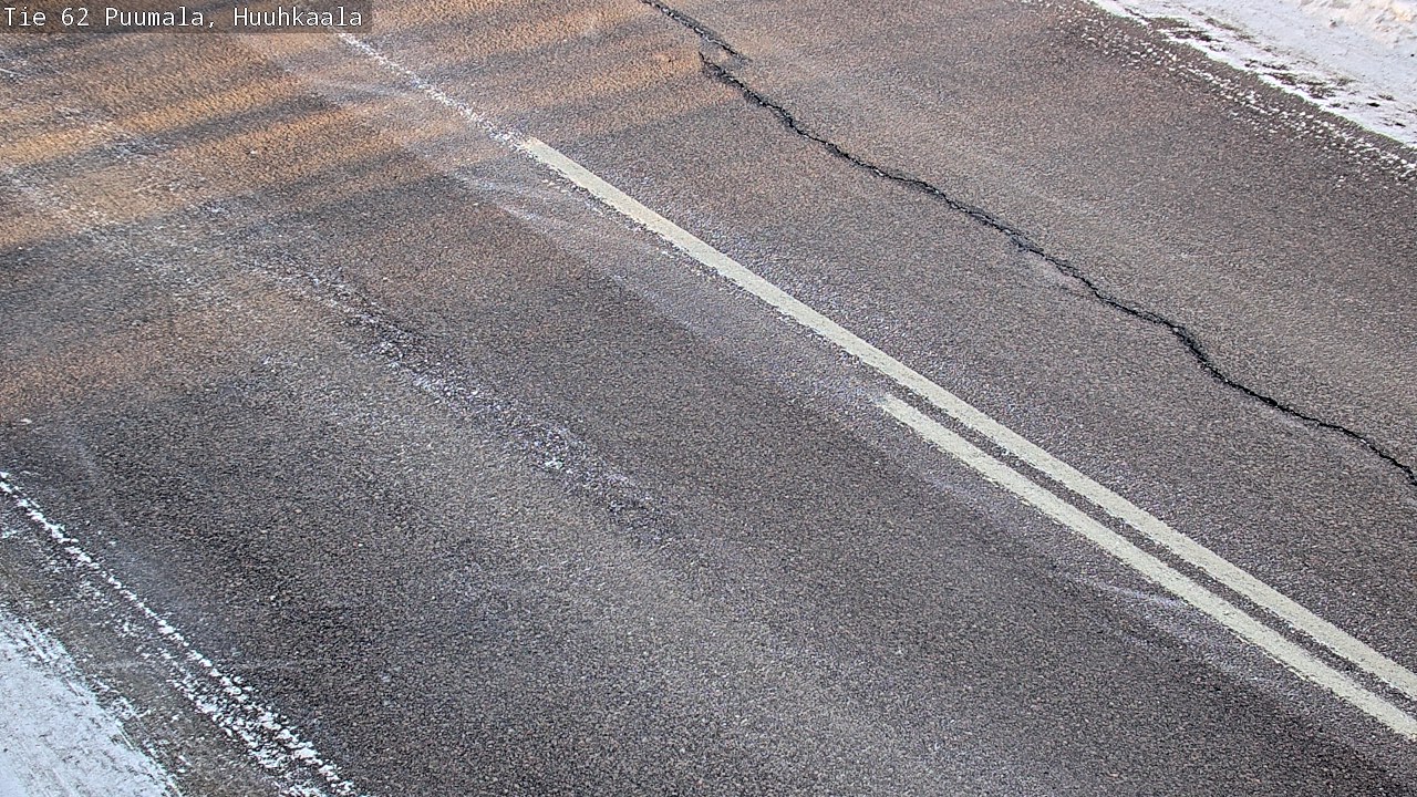Weather Camera Image Väg 62 Puumala, Huuhkaala, Puumala, Etelä-Savo
