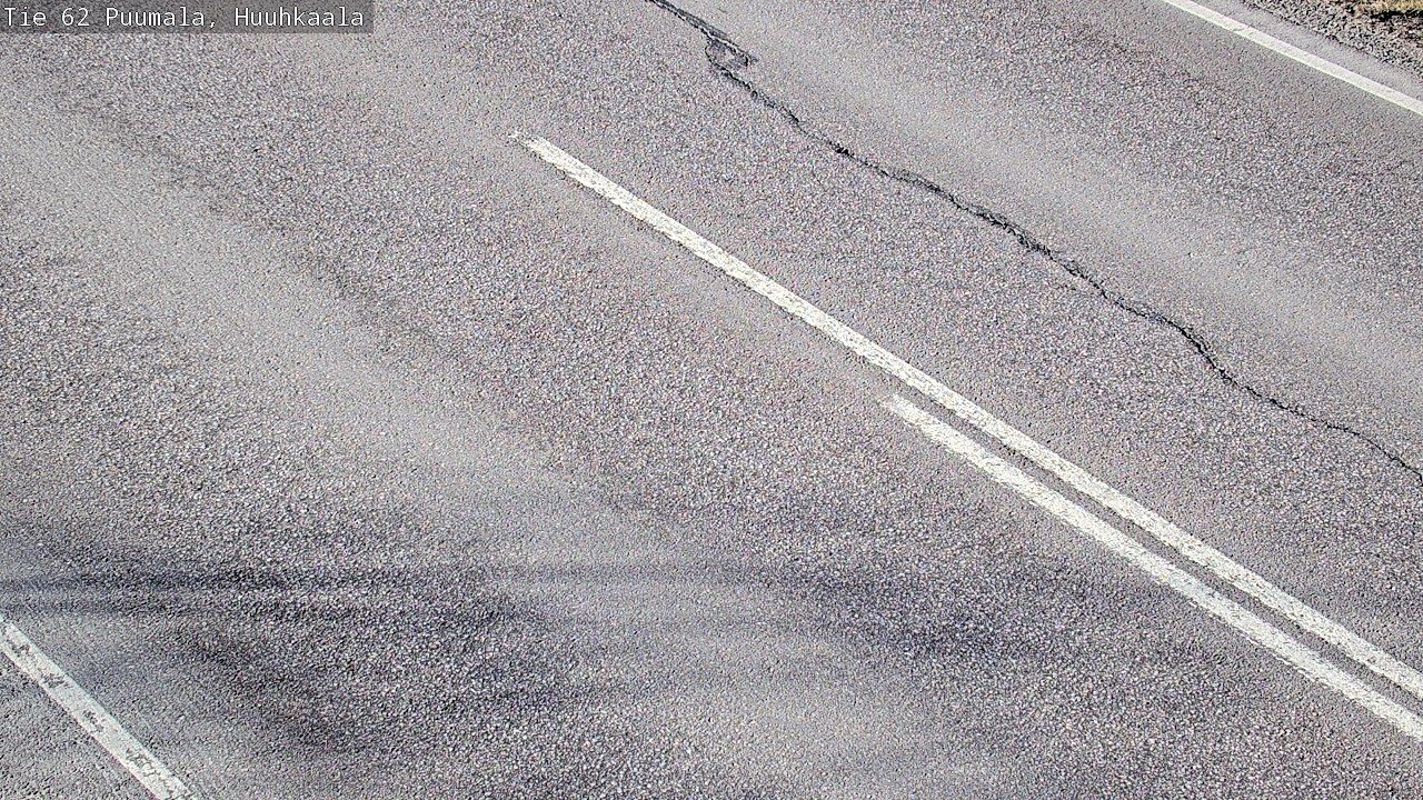 Weather Camera Image Väg 62 Puumala, Huuhkaala, Puumala, Etelä-Savo