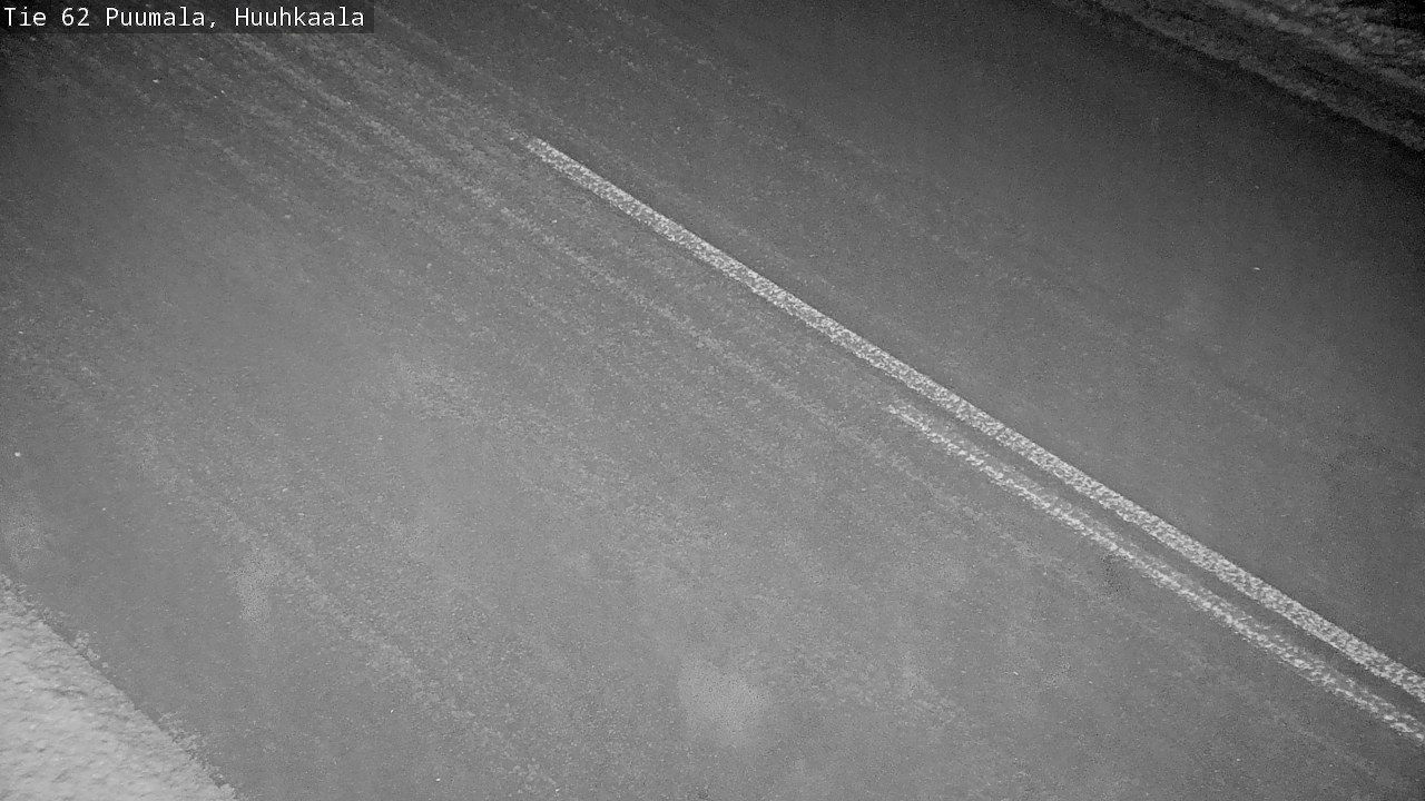 Weather Camera Image Väg 62 Puumala, Huuhkaala, Puumala, Etelä-Savo