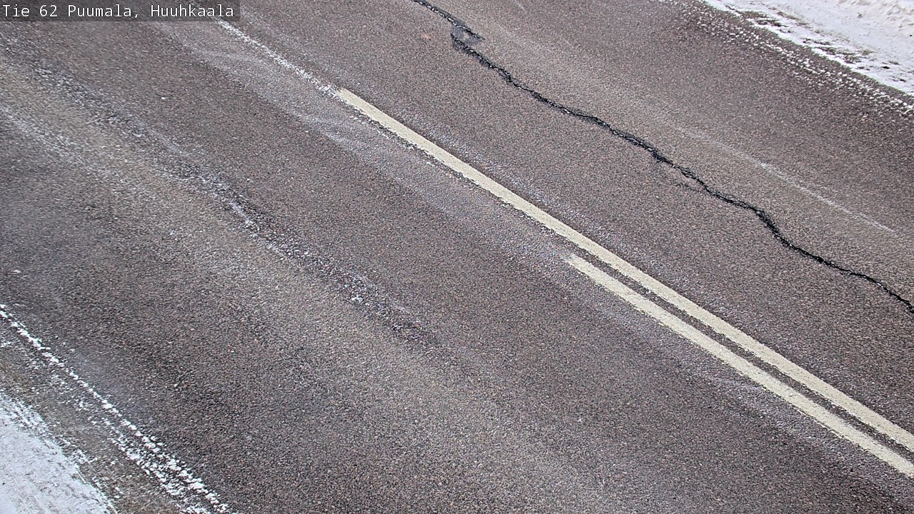 Weather Camera Image Väg 62 Puumala, Huuhkaala, Puumala, Etelä-Savo
